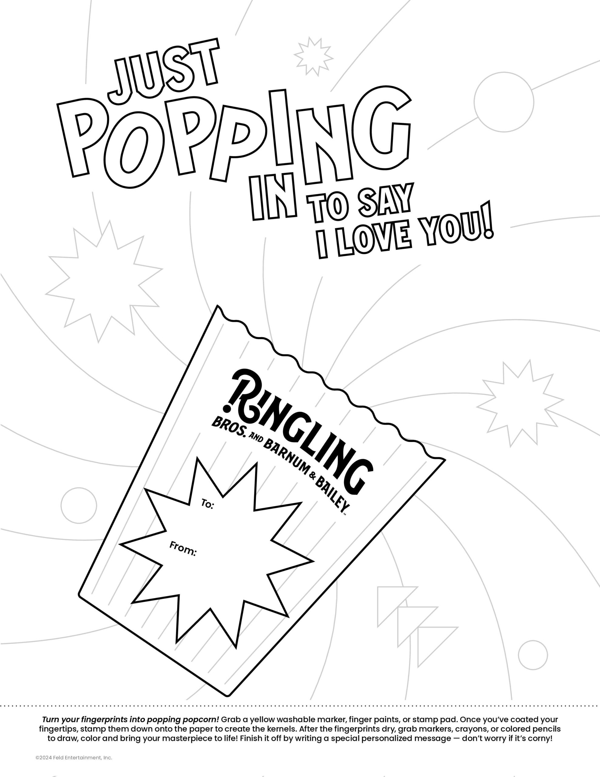 Grandparents Day Ringling Activity Sheet